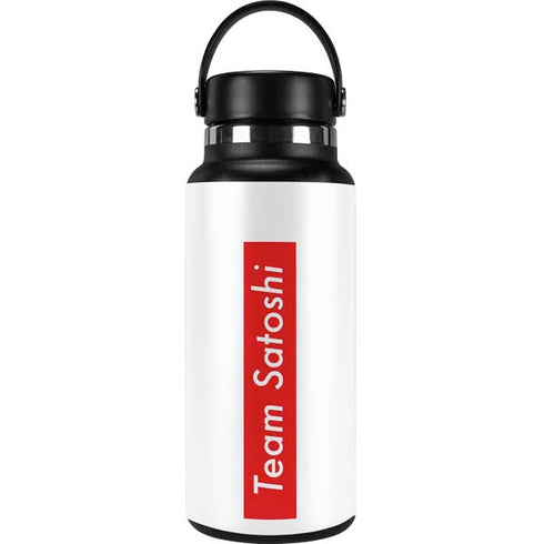 Team Satoshi Hydro Flask 32oz Wide Mouth Skin