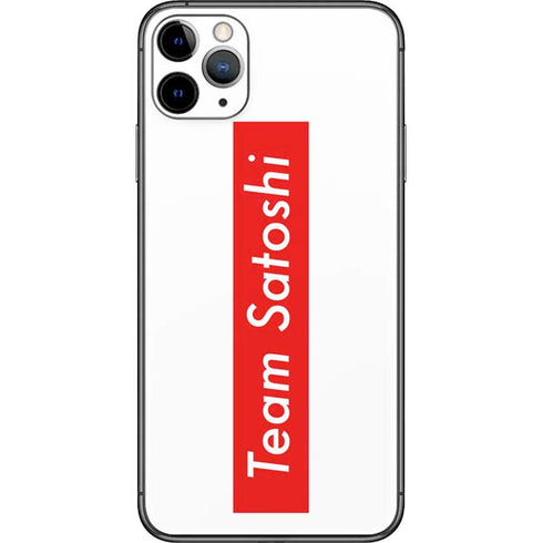 Team Satoshi iPhone 11 Pro Max Skin