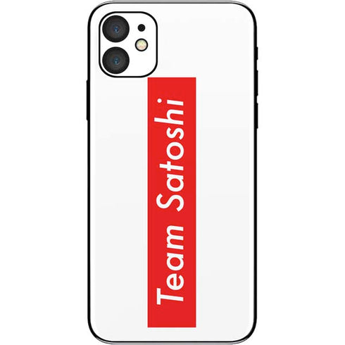 Team Satoshi iPhone 11 Skin