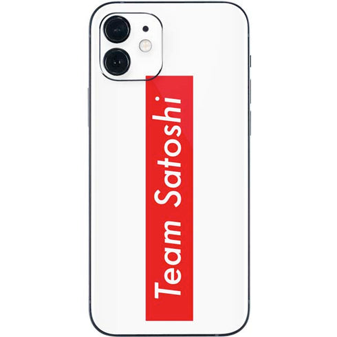 Team Satoshi iPhone 12 Skin