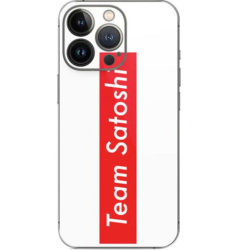 Team Satoshi iPhone 13 Pro Skin