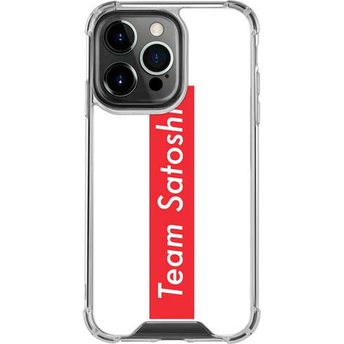 Team Satoshi iPhone 14 Pro Clear Case