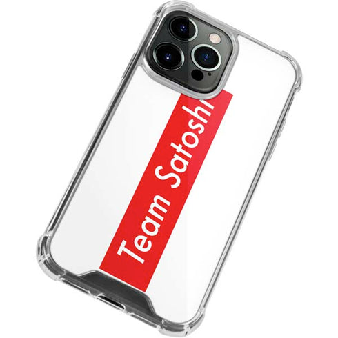 Team Satoshi iPhone 15 Pro Clear Case