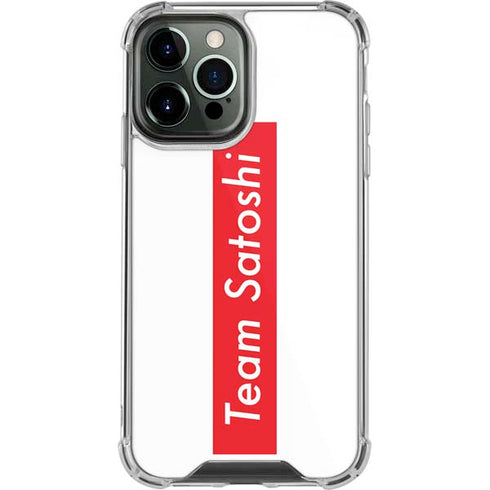 Team Satoshi iPhone 15 Pro Max Clear Case