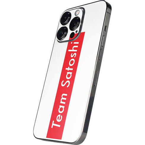 Team Satoshi iPhone 14 Pro Max Skin