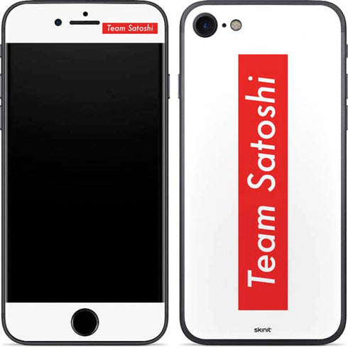 Team Satoshi iPhone 7 Skin