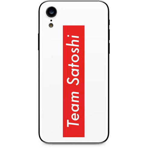 Team Satoshi iPhone XR Skin