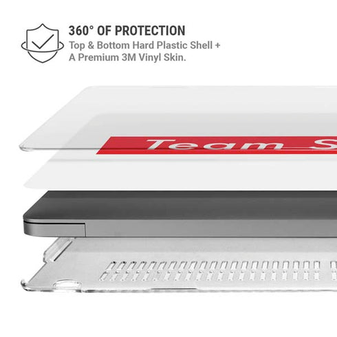 Team Satoshi MacBook Pro 16in (2021-25) Case plus Skin