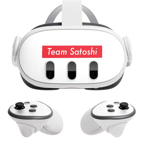Team Satoshi Meta Quest 3 Skin