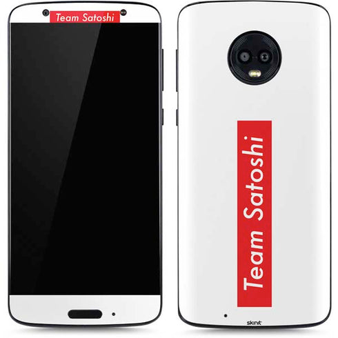 Team Satoshi Moto G6 Skin