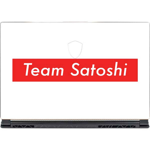 Team Satoshi MSI GS65 Stealth Laptop Skin