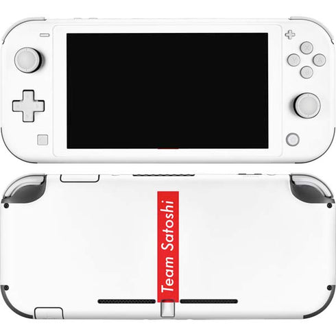 Team Satoshi Nintendo Switch Lite Skin