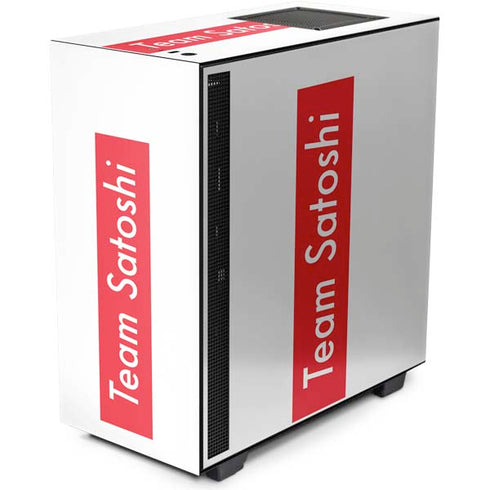 Team Satoshi NZXT H510 Compact ATX Mid-Tower Case Skin