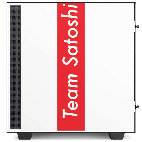 Team Satoshi NZXT H510 Compact ATX Mid-Tower Case Skin
