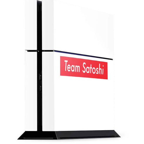 Team Satoshi PS4 Console Skin