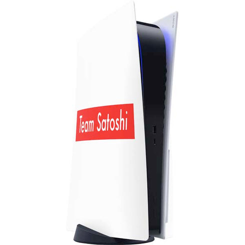 Team Satoshi PS5 Console Skin