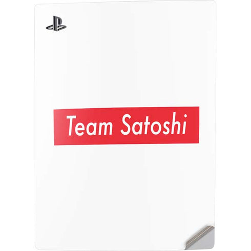 Team Satoshi PS5 Digital Edition Console Skin
