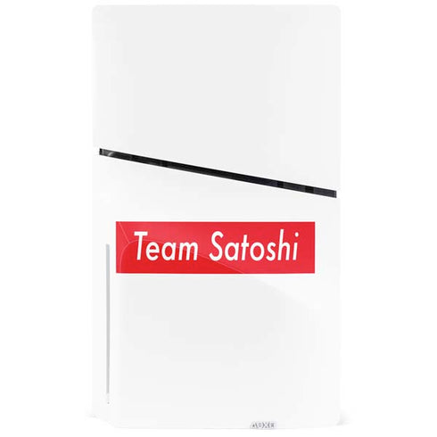 Team Satoshi PS5 Slim Disk Bundle Skin