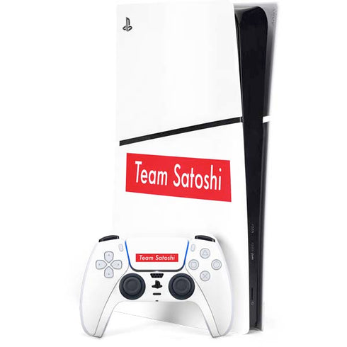 Team Satoshi PS5 Slim Digital Edition Console Skin