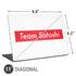 Team Satoshi Universal Laptop 11in (8.8 x 6.2in) Skin