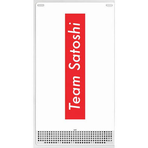 Team Satoshi Xbox Series S Console Skin