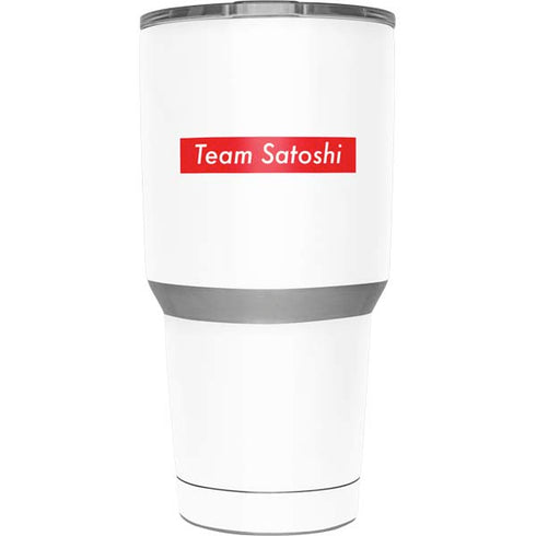 Team Satoshi Yeti 30oz Rambler Tumbler Skin