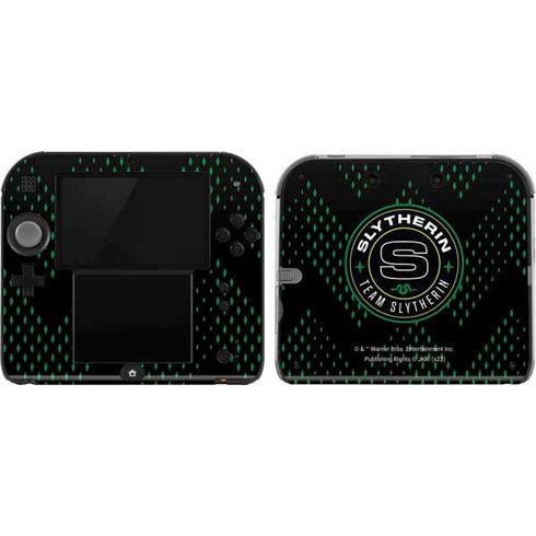 Wizarding Worlds Harry Potter Team Slytherin Nintendo 2DS Skin