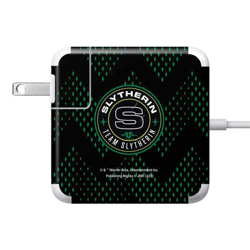 Wizarding Worlds Harry Potter Team Slytherin 85W Power Adapter (15 and 17 inch MacBook Pro Charger) Skin