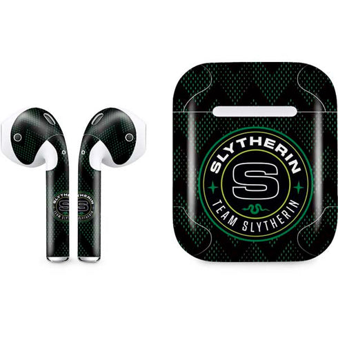 Wizarding Worlds Harry Potter Team Slytherin Apple AirPods Skin