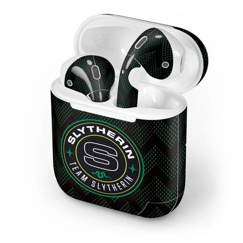 Wizarding Worlds Harry Potter Team Slytherin Apple AirPods Skin
