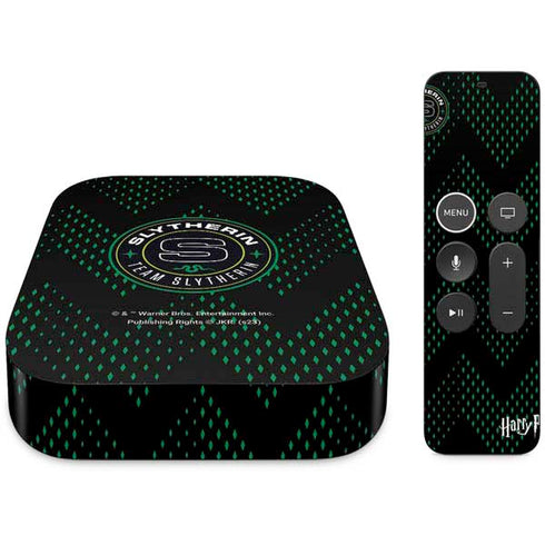Wizarding Worlds Harry Potter Team Slytherin Apple TV Skin