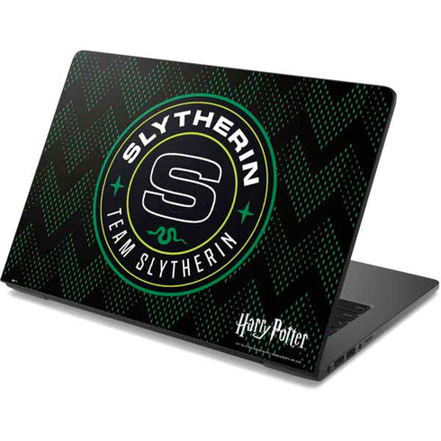Wizarding Worlds Harry Potter Team Slytherin Dell Chromebook Skin