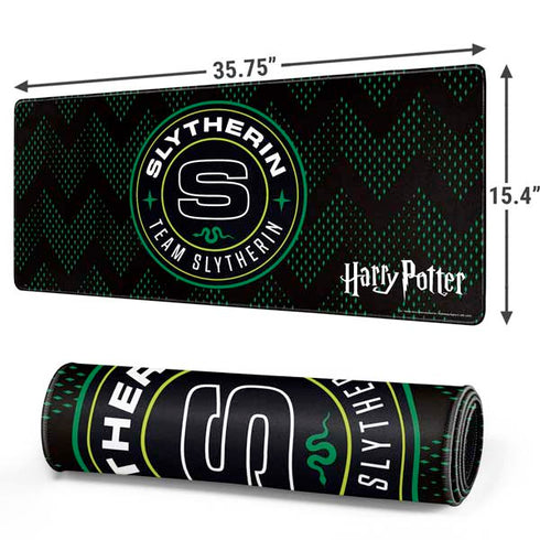 Wizarding Worlds Harry Potter Team Slytherin Gaming Mouse Pad