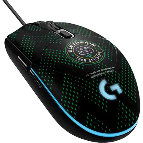 Wizarding Worlds Harry Potter Team Slytherin G203 Prodigy RGB Wired Gaming Mouse Skin