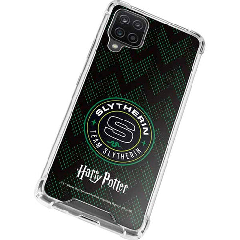 Wizarding Worlds Harry Potter Team Slytherin Galaxy A12 Clear Case