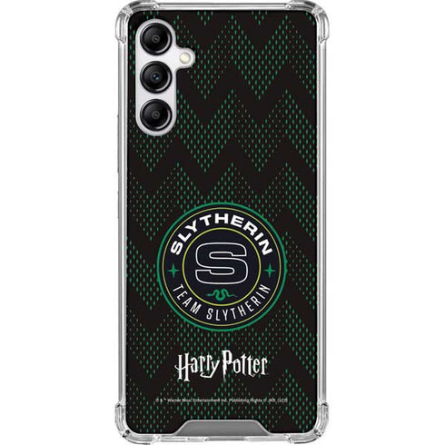 Wizarding Worlds Harry Potter Team Slytherin Galaxy A14 5G Clear Case