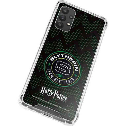 Wizarding Worlds Harry Potter Team Slytherin Galaxy A32 5G Clear Case
