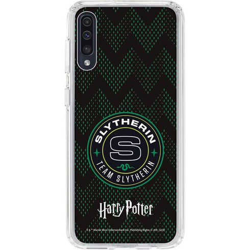 Wizarding Worlds Harry Potter Team Slytherin Galaxy A50 Clear Case