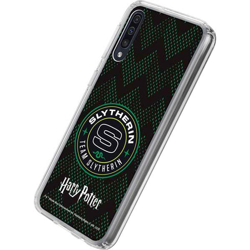 Wizarding Worlds Harry Potter Team Slytherin Galaxy A50 Clear Case