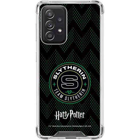 Wizarding Worlds Harry Potter Team Slytherin Galaxy A52 5G Clear Case