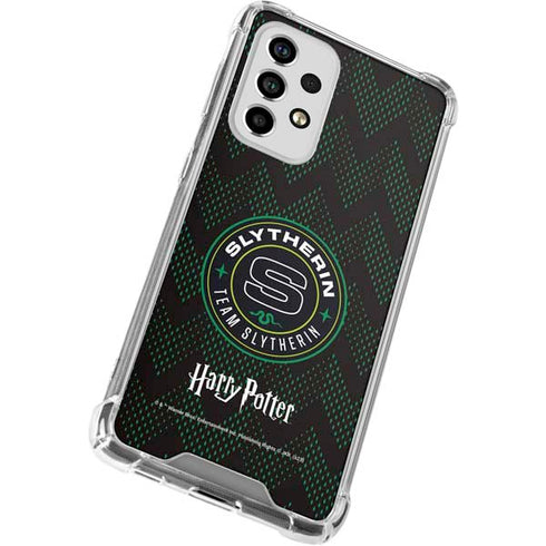 Wizarding Worlds Harry Potter Team Slytherin Galaxy A53 5G Clear Case
