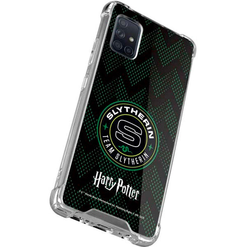 Wizarding Worlds Harry Potter Team Slytherin Galaxy A71 5G Clear Case