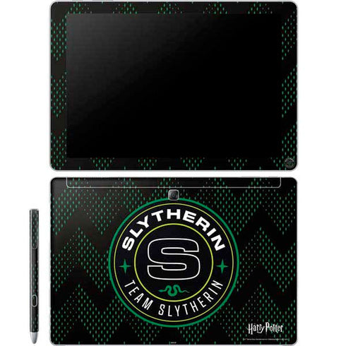 Wizarding Worlds Harry Potter Team Slytherin Galaxy Book 12in Skin