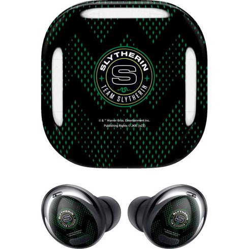 Wizarding Worlds Harry Potter Team Slytherin Galaxy Buds Pro Skin