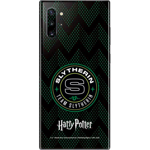 Wizarding Worlds Harry Potter Team Slytherin Galaxy Note 10 Plus Skin