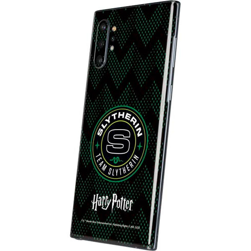 Wizarding Worlds Harry Potter Team Slytherin Galaxy Note 10 Plus Skin