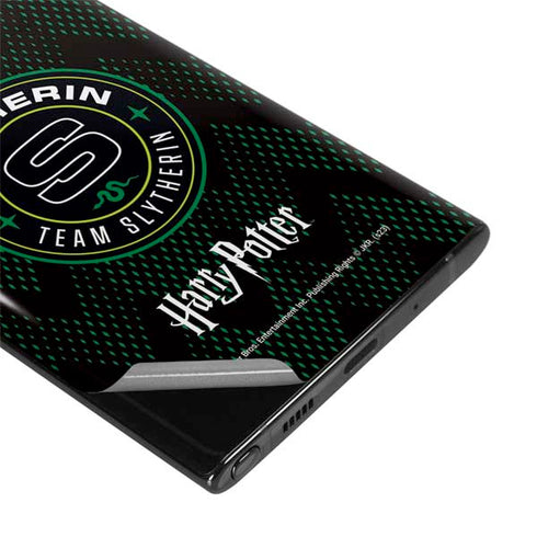 Wizarding Worlds Harry Potter Team Slytherin Galaxy Note 10 Plus Skin