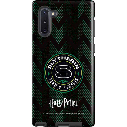 Wizarding Worlds Harry Potter Team Slytherin Galaxy Note 10 Pro Case
