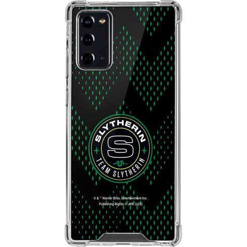 Wizarding Worlds Harry Potter Team Slytherin Galaxy Note20 5G Clear Case