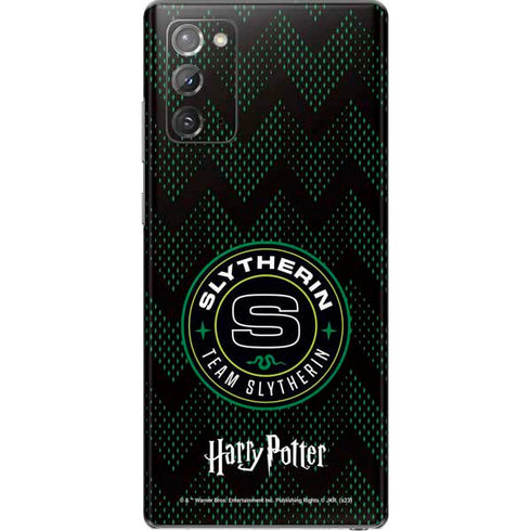 Wizarding Worlds Harry Potter Team Slytherin Galaxy Note20 5G Skin